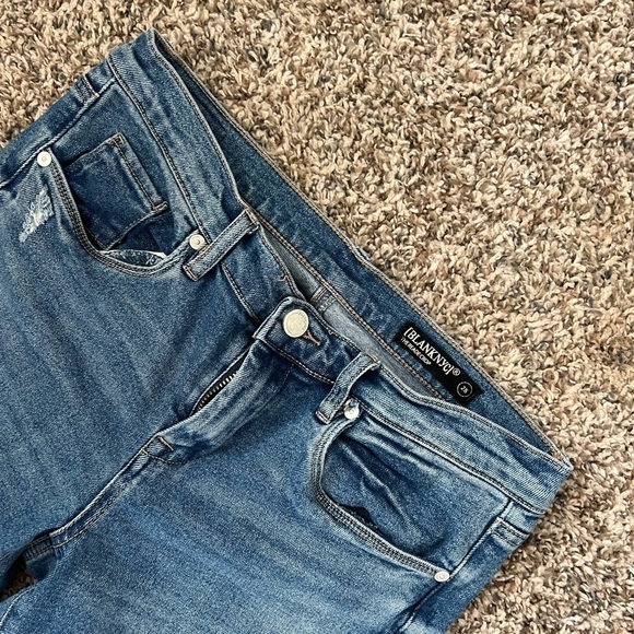 Blank NYC The Reade Cropped Skinny Distressed Jeans - Picture 3 of 5